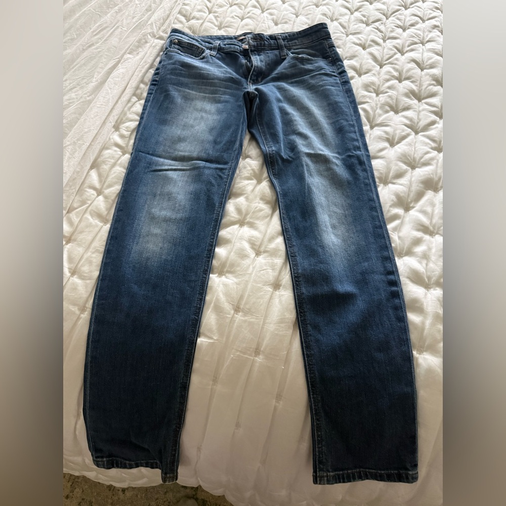Joe's Jeans Dark Blue Straight Leg Denim